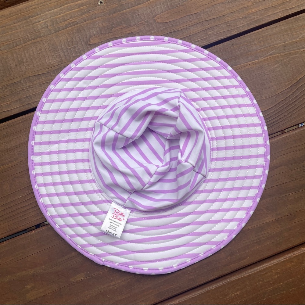 Ruffle Butts - Purple Hat - Picture 2 of 3
